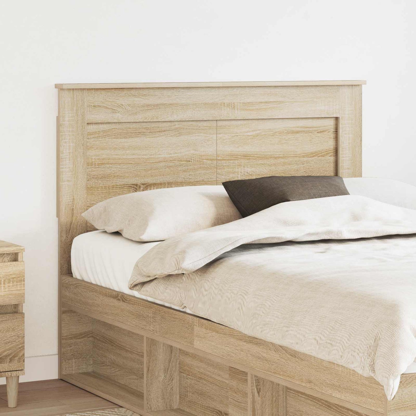 Headboard Sonoma Oak Engineered Wood