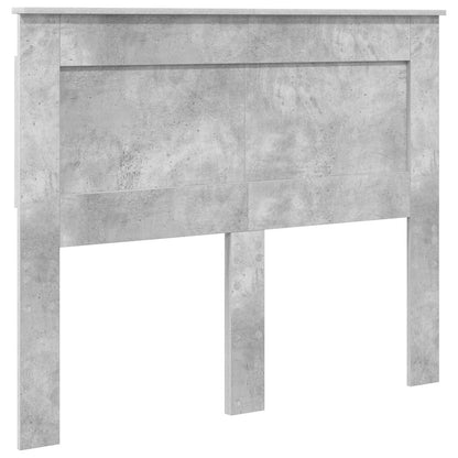 Headboard Concrete Grey Engineered Wood
