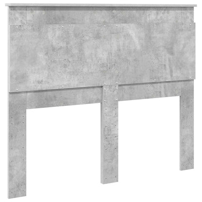 Headboard Concrete Grey Engineered Wood