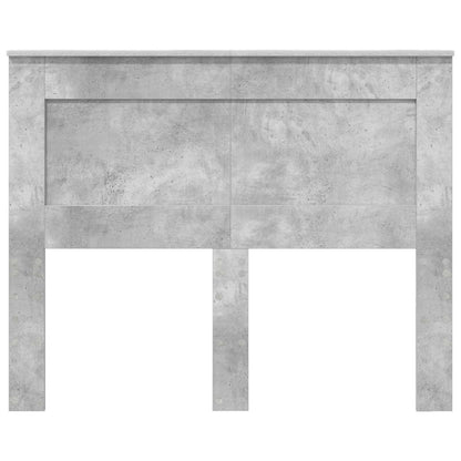 Headboard Concrete Grey Engineered Wood