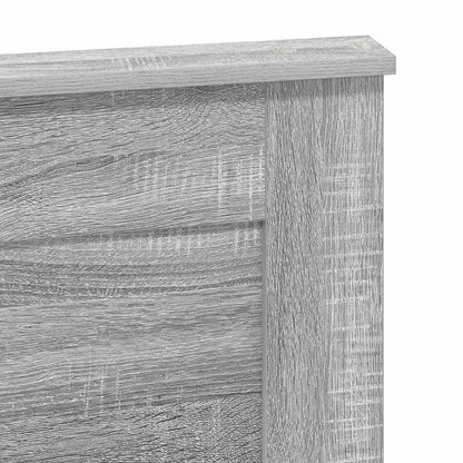 Headboard Grey Sonoma Engineered Wood