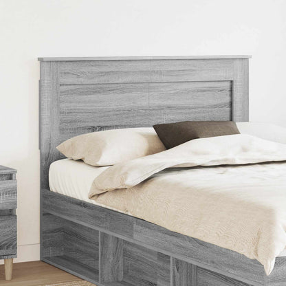 Headboard Grey Sonoma Engineered Wood