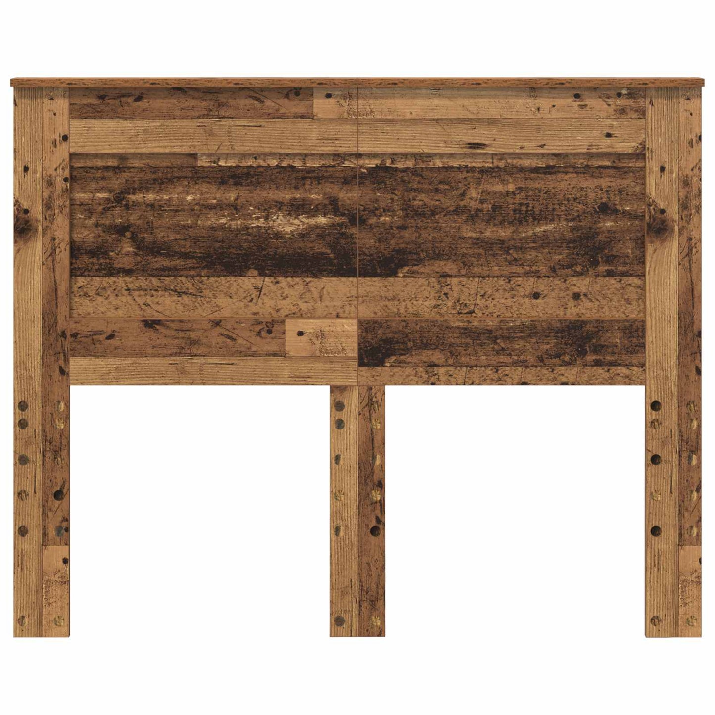Headboard with Headboard Old Wood 120 cm Engineered Wood
