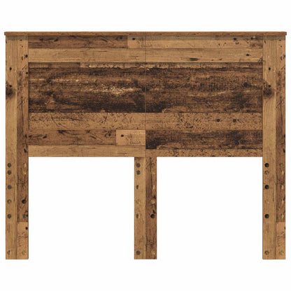 Headboard with Headboard Old Wood 120 cm Engineered Wood