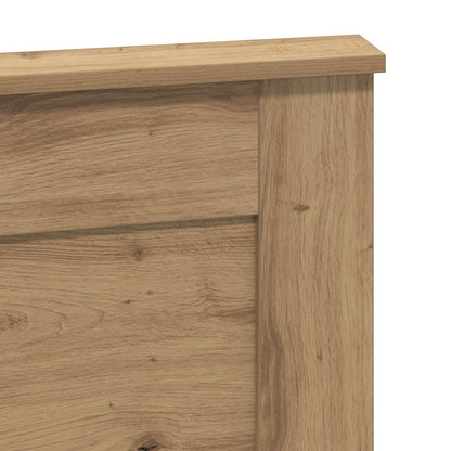 Headboard with Headboard Artisan Oak 120 cm Engineered Wood
