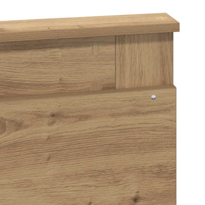 Headboard with Headboard Artisan Oak 120 cm Engineered Wood
