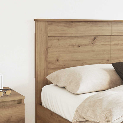 Headboard with Headboard Artisan Oak 120 cm Engineered Wood