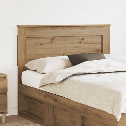 Headboard with Headboard Artisan Oak 120 cm Engineered Wood