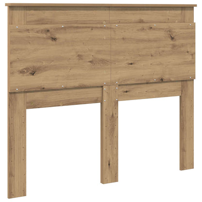 Headboard with Headboard Artisan Oak 120 cm Engineered Wood