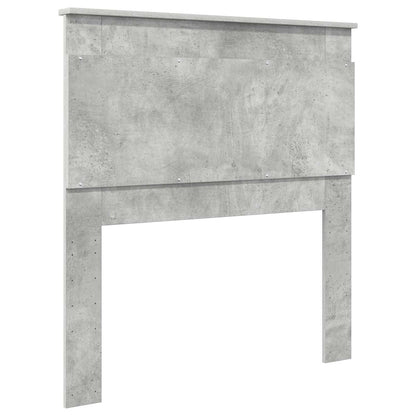 Headboard Concrete Grey Engineered Wood