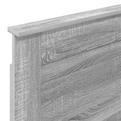 Headboard Grey Sonoma Engineered Wood