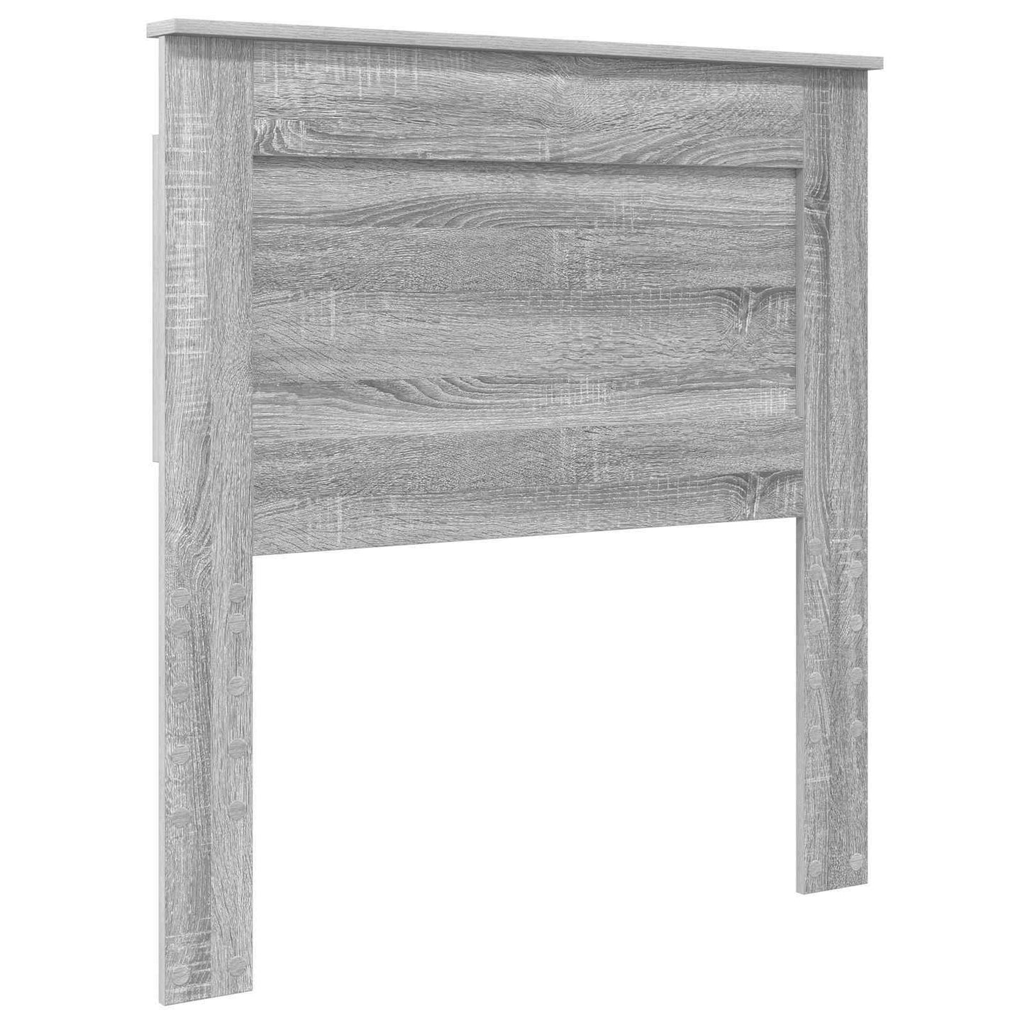 Headboard Grey Sonoma Engineered Wood