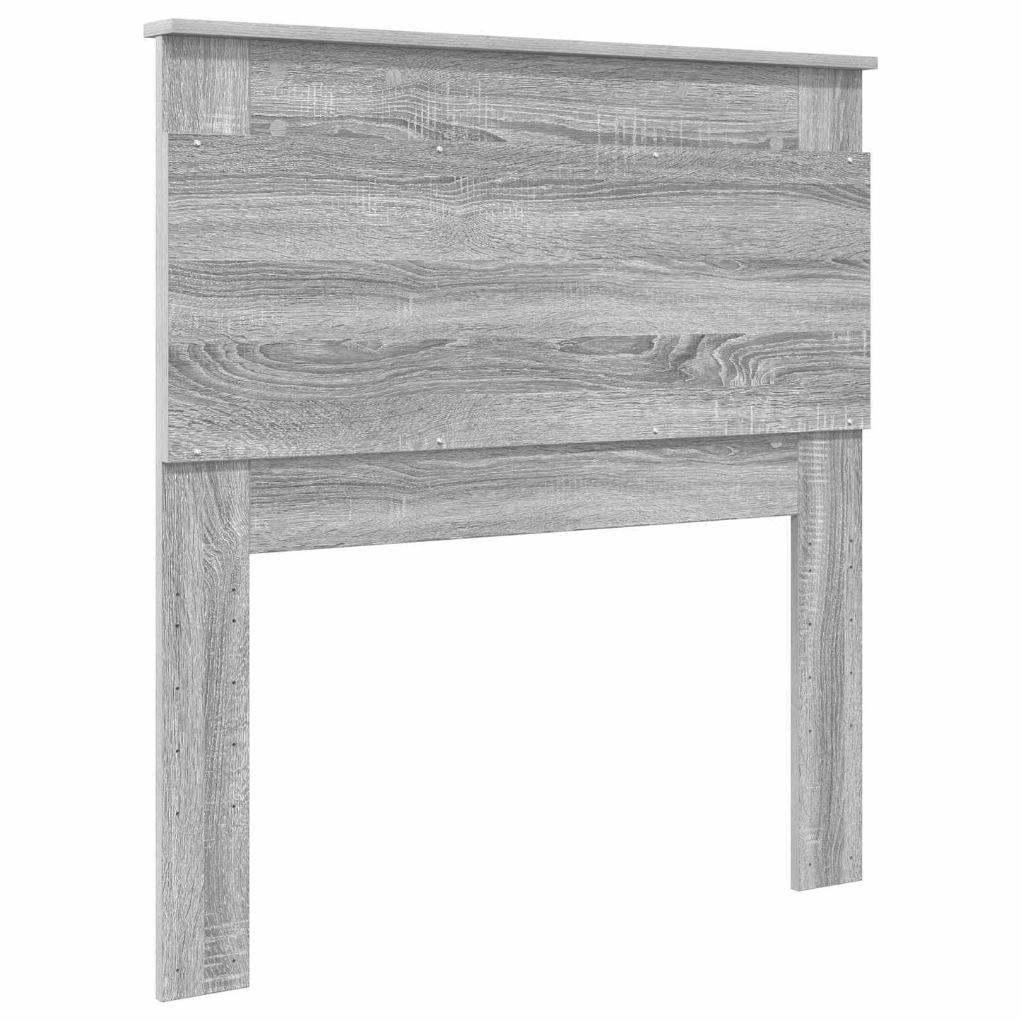 Headboard Grey Sonoma Engineered Wood