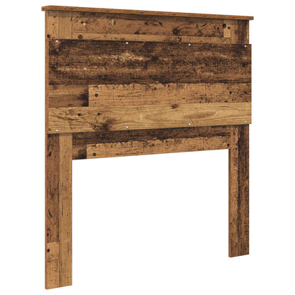 Headboard with Headboard Old Wood 100 cm Engineered Wood