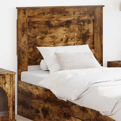 Headboard Smoked Oak Engineered Wood