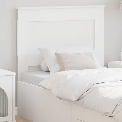 Headboard White Engineered Wood