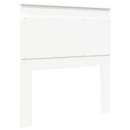 Headboard White Engineered Wood
