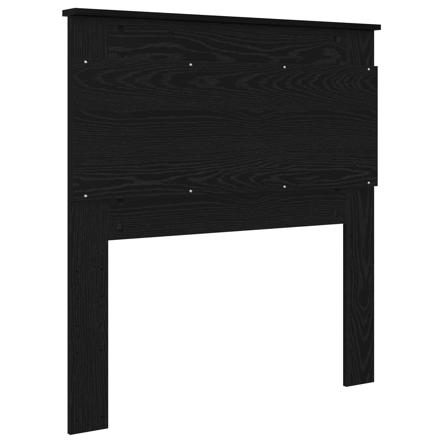 Headboard Black Oak Engineered Wood