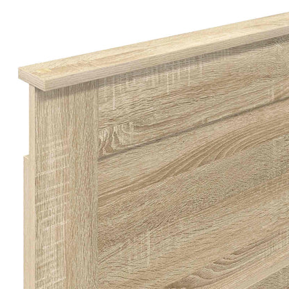 Headboard Sonoma Oak Engineered Wood