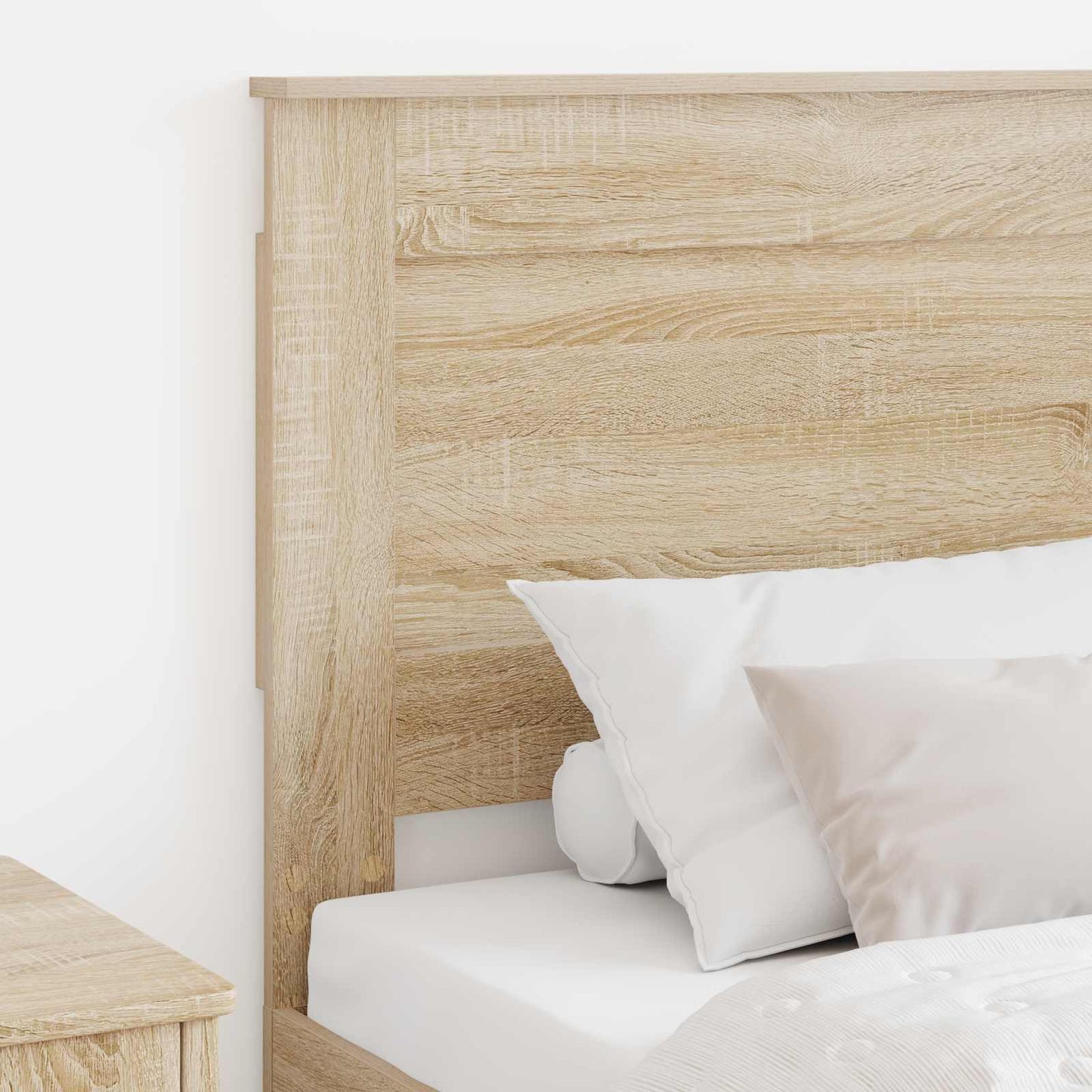 Headboard with Headboard Sonoma Oak 80 cm Engineered Wood