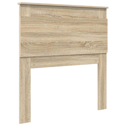 Headboard Sonoma Oak Engineered Wood