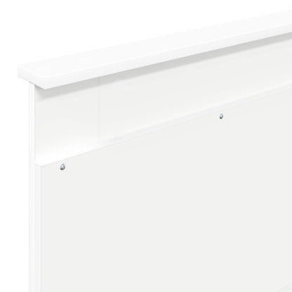 Headboard with Headboard White 75 cm Engineered Wood
