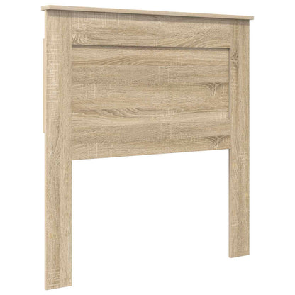 Headboard Sonoma Oak Engineered Wood
