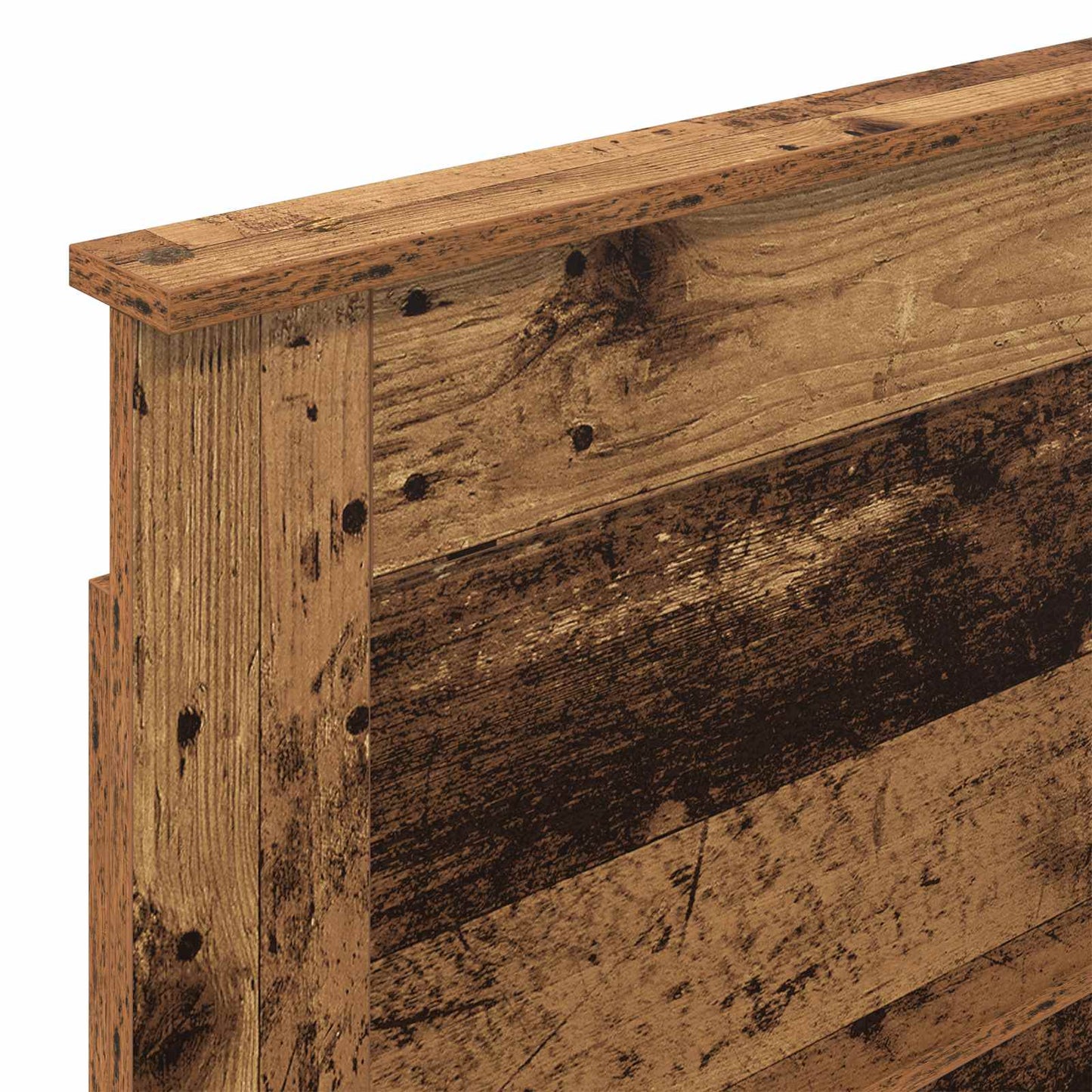 Headboard with Headboard Old Wood 75 cm Engineered Wood