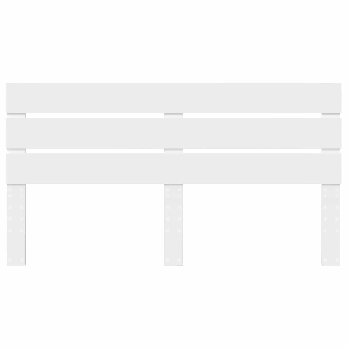Headboard White Engineered Wood