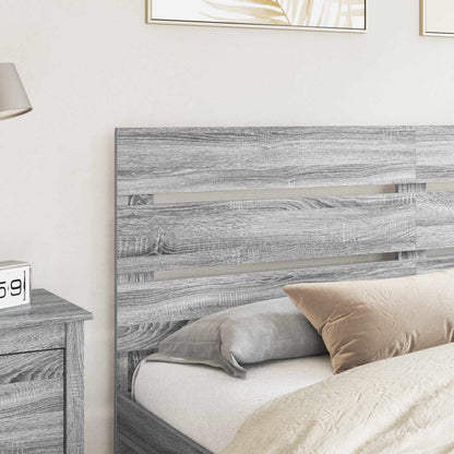 Headboard Grey Sonoma Engineered Wood