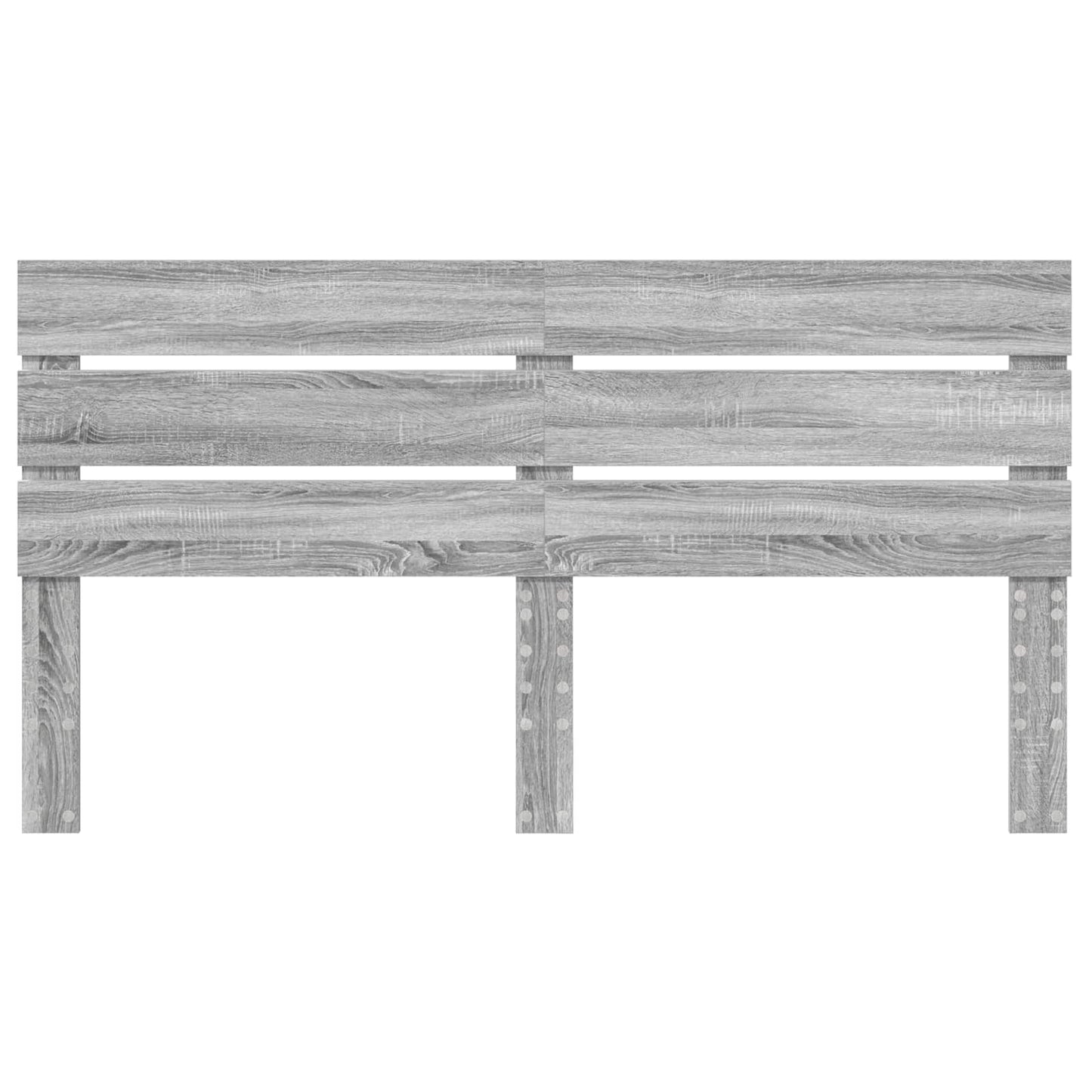 Headboard Grey Sonoma Engineered Wood
