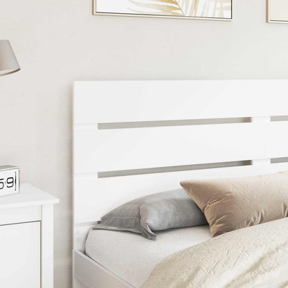Headboard White Engineered Wood