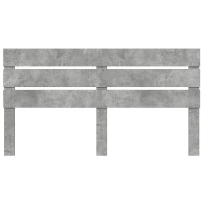 Headboard Concrete Grey Engineered Wood