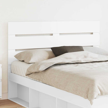 Headboard White Engineered Wood