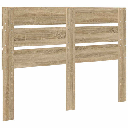 Headboard Sonoma Oak Engineered Wood