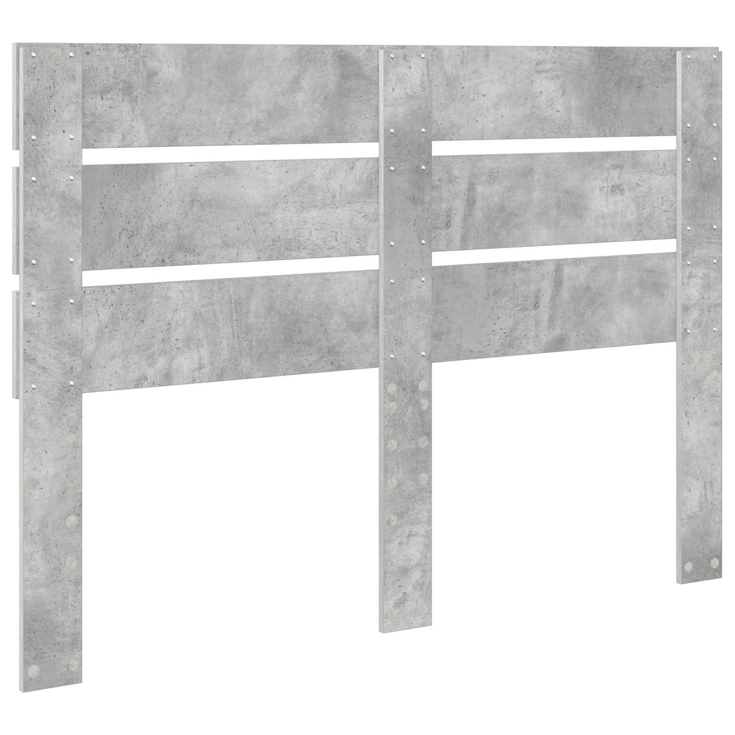 Headboard Concrete Grey Engineered Wood