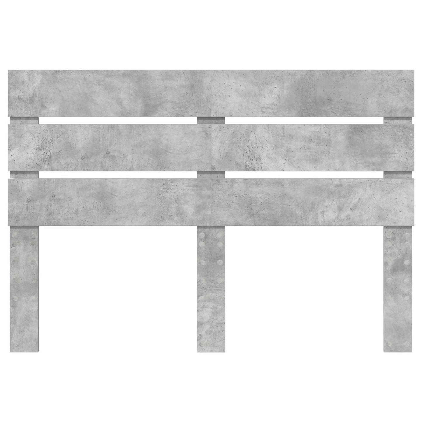 Headboard Concrete Grey Engineered Wood
