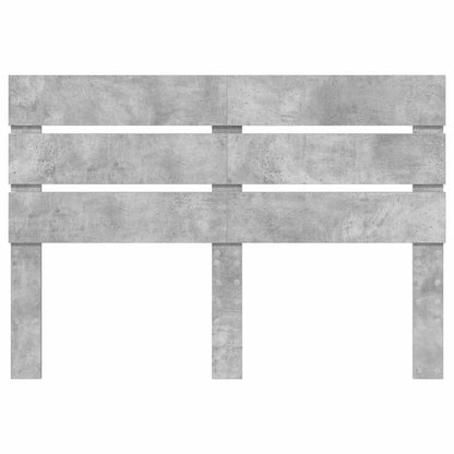 Headboard Concrete Grey Engineered Wood