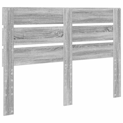 Headboard Grey Sonoma Engineered Wood