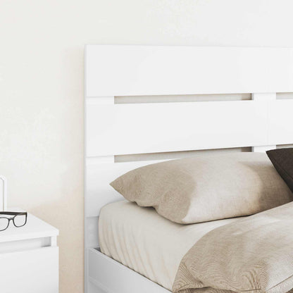 Headboard White Engineered Wood