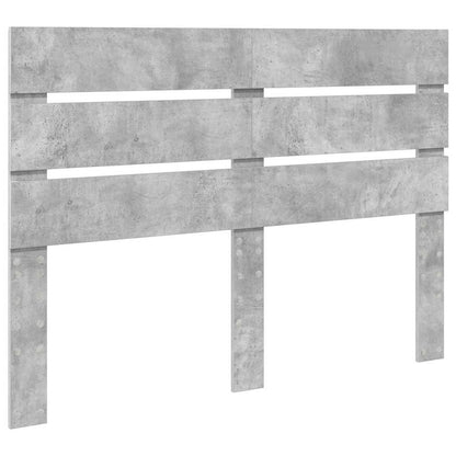 Headboard Concrete Grey Engineered Wood