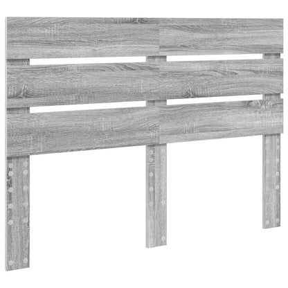 Headboard Grey Sonoma Engineered Wood