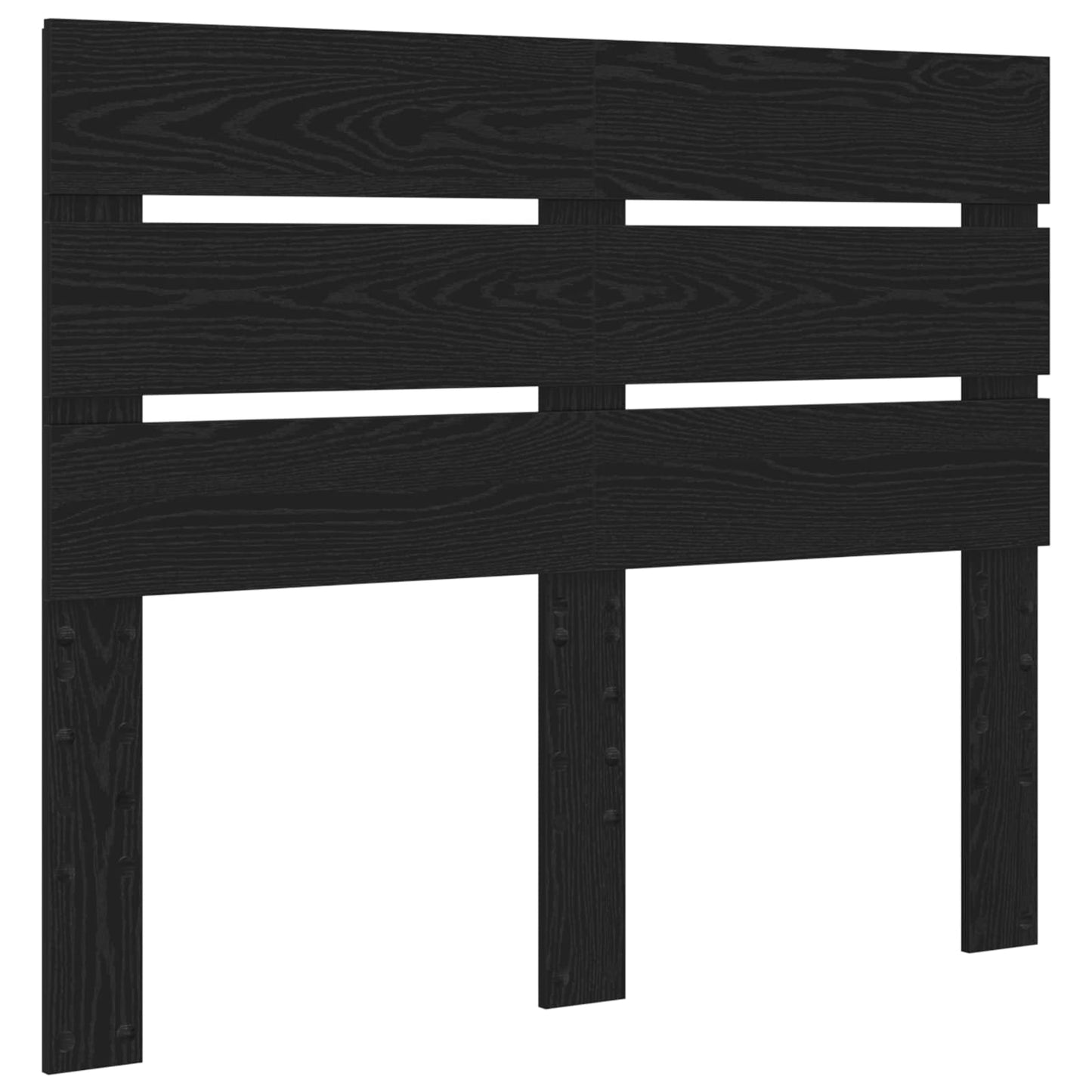 Headboard Black Oak Engineered Wood