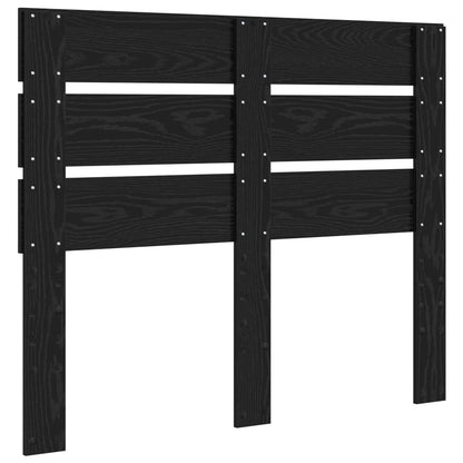 Headboard Black Oak Engineered Wood