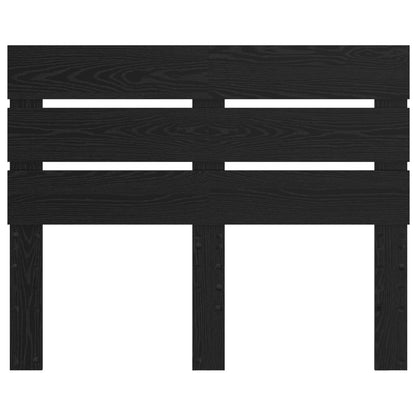Headboard Black Oak Engineered Wood