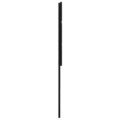Headboard Black Oak Engineered Wood