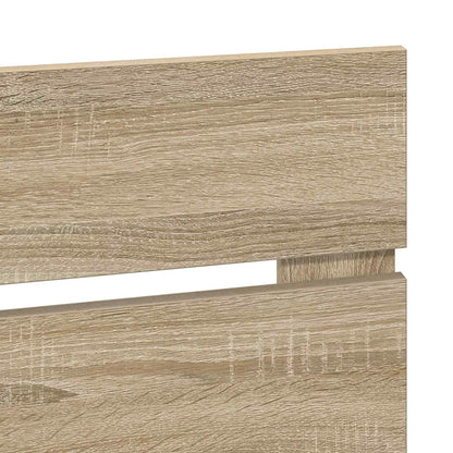 Headboard Sonoma Oak Engineered Wood