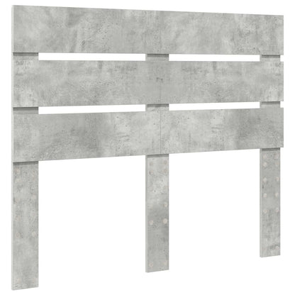 Headboard Concrete Grey Engineered Wood