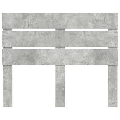 Headboard Concrete Grey Engineered Wood
