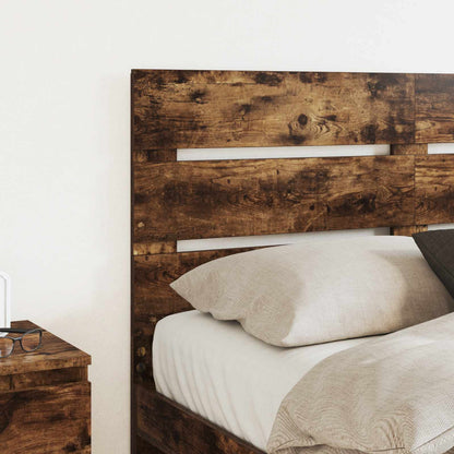 Headboard Smoked Oak Engineered Wood